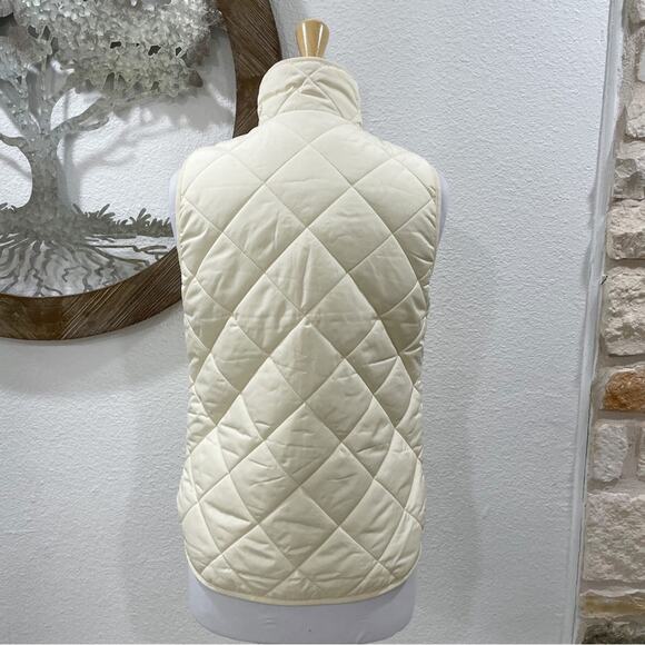 J Crew Excursion Vest Quilted PrimaLoft Muslin Ivory XS - Picture 5 of 8